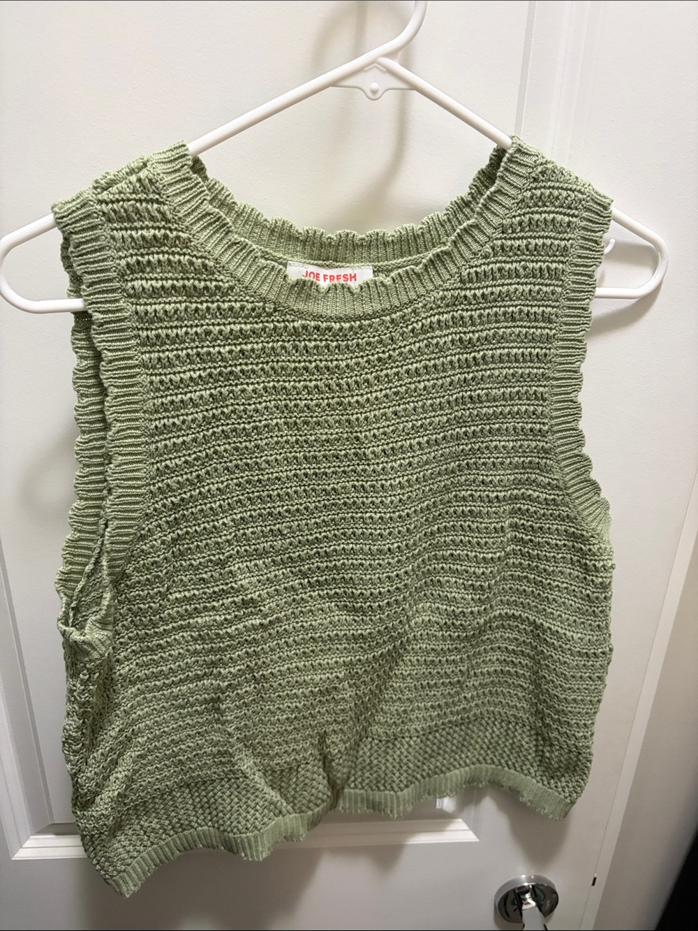 Joe Fresh Sleeveless Sweater Top
